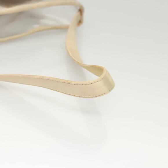 PRADA Hand Bag Vinyl Clear Beige - Picture 7 of 12